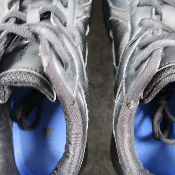 Shoes for Crews Slip Resistant Work Sneaker Womens 11 Galley II Black Leather - Picture 9 of 16